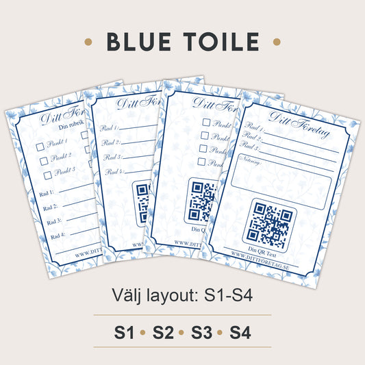 Blue Toile