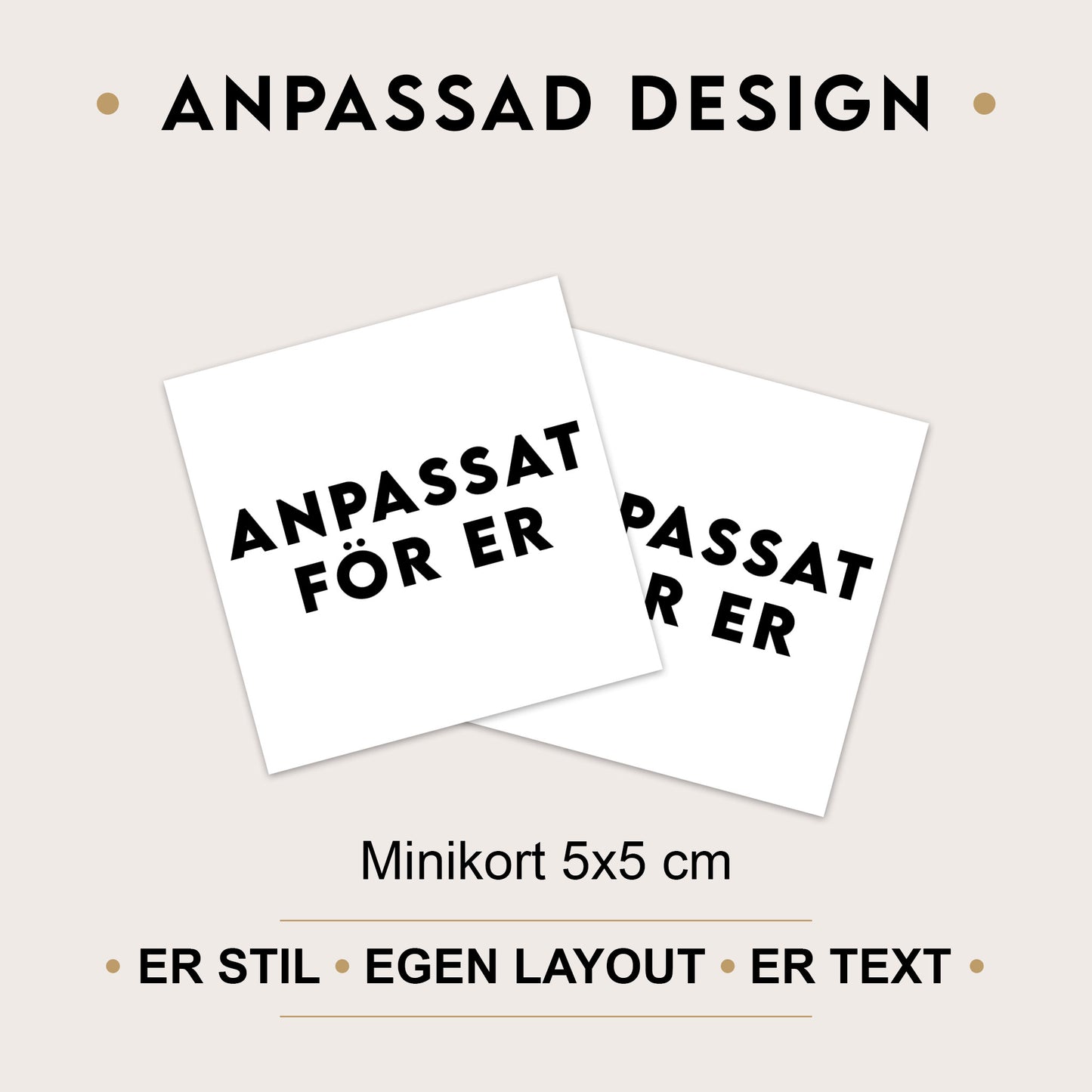 Anpassad Design
