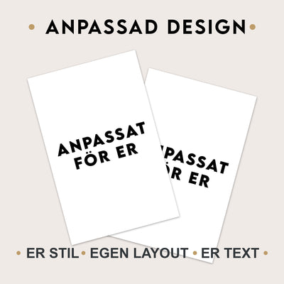 Anpassad Design